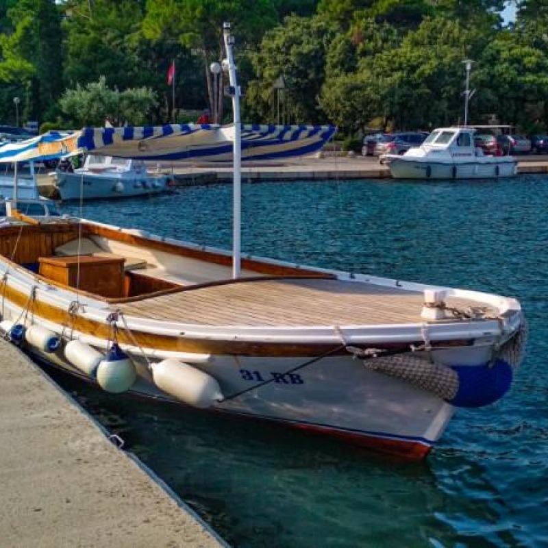 Boat line Rab - Frkanj