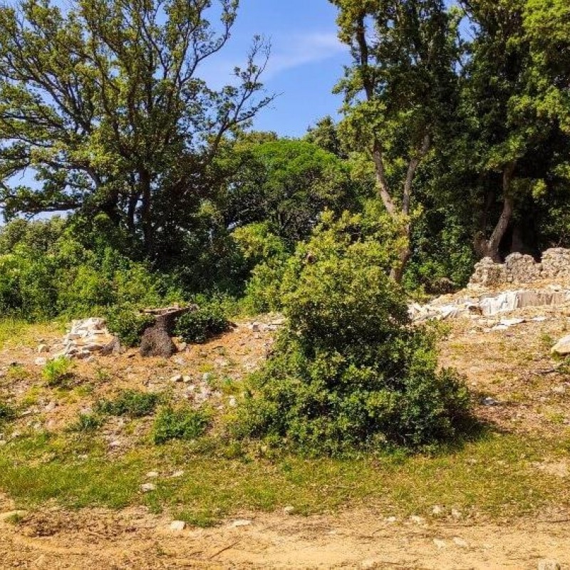 The remains of the Church of St. Cyprian