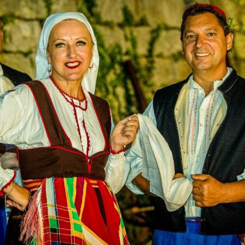 Traditional folk costume of the Island of Rab