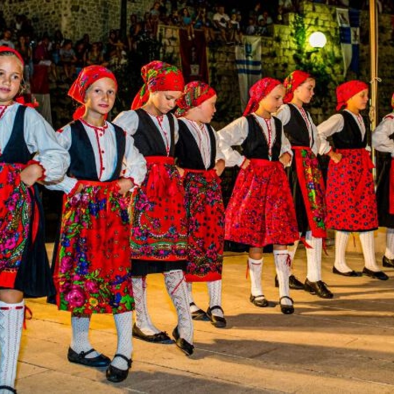 Traditional folk costume of the Island of Rab