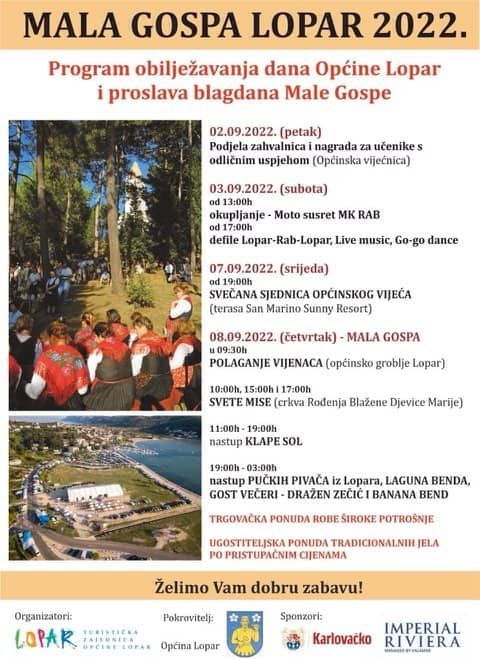 MALA GOSPA LOPAR 2022