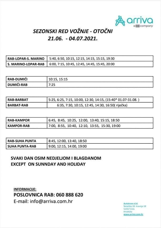 Transportation by Bus