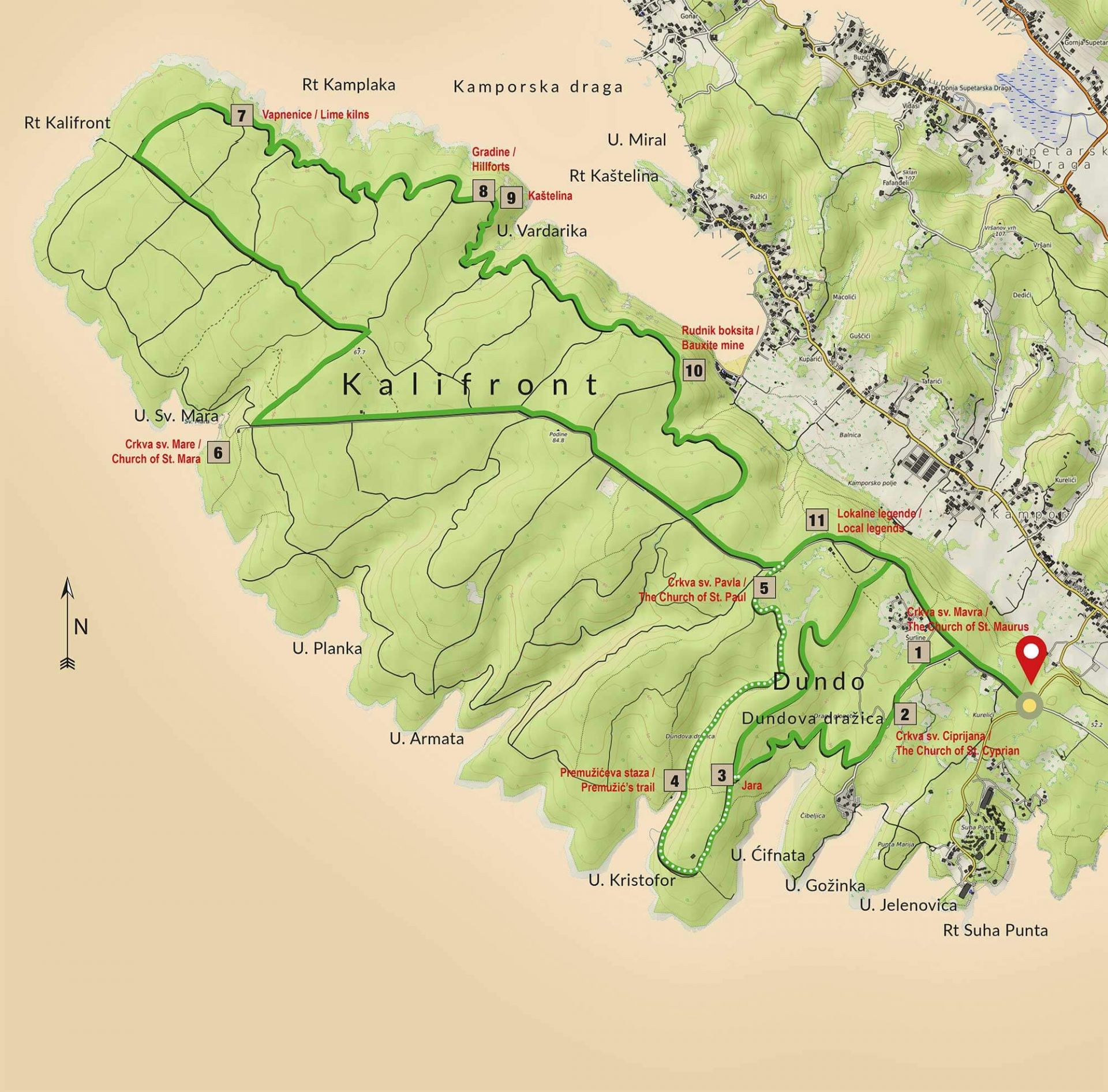 RAB Trek&Family „Capo Fronte“