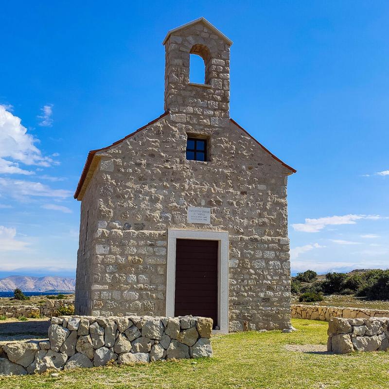 The Church of St. Nicholas on the Sorinj Promontory