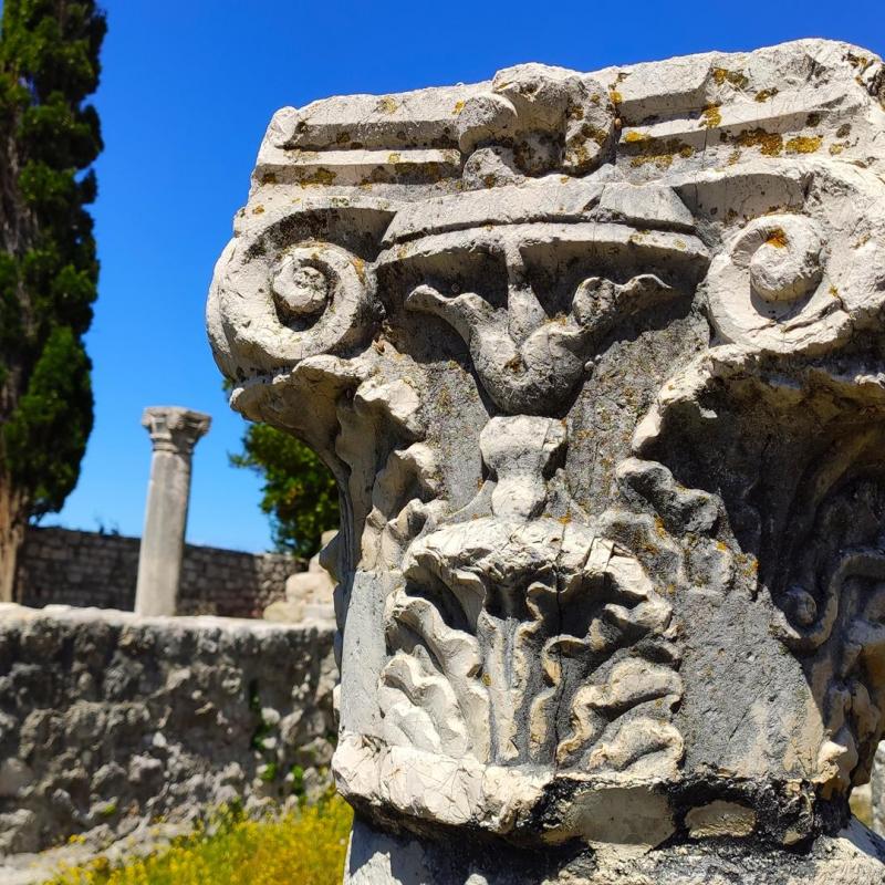 The remains of the Church and Monastery of St. John the Evangelist