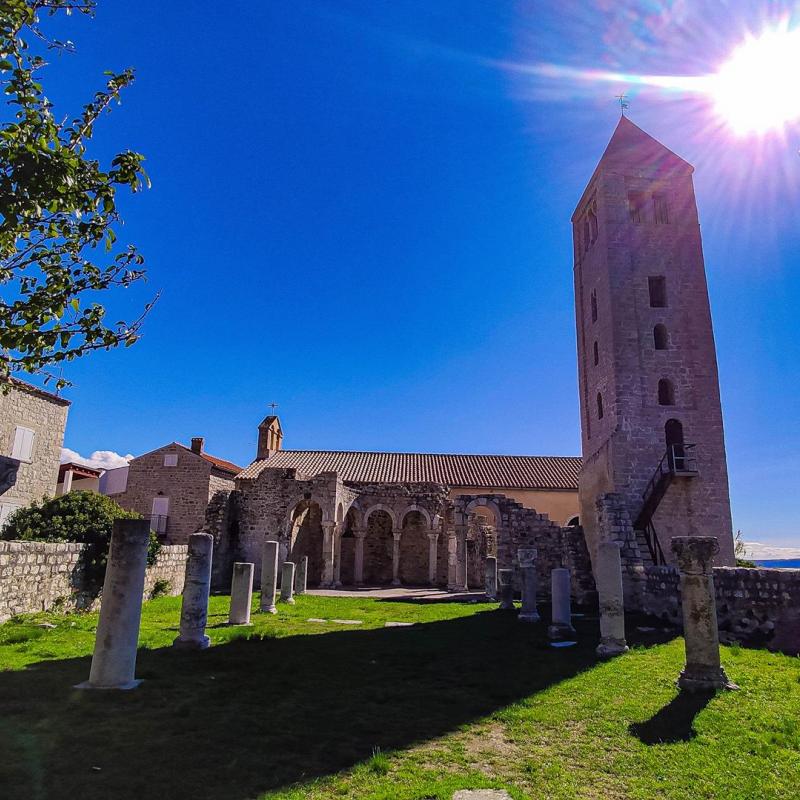 The remains of the Church and Monastery of St. John the Evangelist